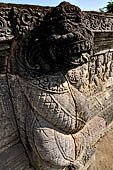 Candi Panataran - Pendopo Terrace. Entwined corner naga.